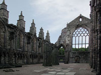 Edimburgo - Holyrood Palace, abbazia