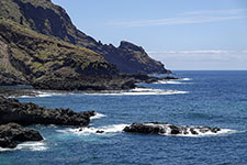 La costa sud-occidentale di La Palma