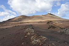 Cono vulcanico nel parco nazionale