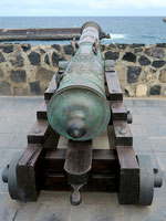 Cannone a Puerto de la Cruz