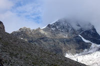 La cresta Biancograt dalla Chamanna