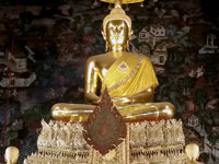 Statua del Bhudda al Wat Pho
