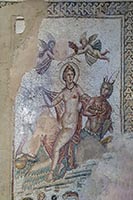 Mosaico di Venere e due Centauri nella casa di Anfitrite a Bulla Regia