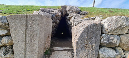 Il tunnel nelle mura ad Hattusa