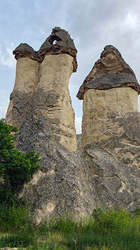 Camini delle fate nella valle di Paşa Bağı