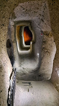 Cunicoli della città sotterranea di Kaymakli