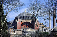 Turchia - Istanbul - Moschea di Santa Sofia - particolare facciata