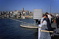 Turchia - Istanbul - Ponte e torre di Galata