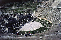 Efeso - Teatro grande dall'alto