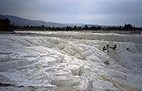 Turchia - Pamukkale - Formazioni di travertino