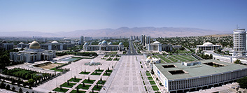 Asghabat - Piazza del Parlamento
