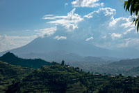 Il vulcano Muhabura‎, 4127 m
