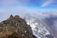 La cima Margherita, 5109 m