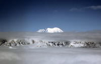 Il Denali dall'aereo