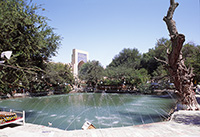 Bukhara - Piazza Lyabi Hauz - fontana
