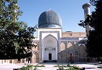 Samarcancanda - Moschea di Bibi-Khanym facciata interna