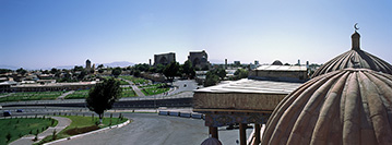 Samarcanda - Panorama dalla moschea di Hazrat-Hizr