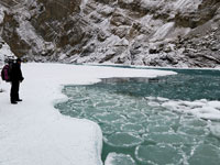 Formazioni ghiacciate sullo Zanskar