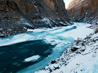 Il Tchadar Zanskar alla partenza
