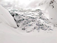 Serac at Gasherbrum La 
  (camp 2)