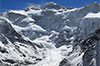 Immagini del trek attorno al massiccio del Kangchenjunga e della salita a una cima minore di 5900 m davanti alla parete nord