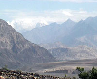 La valle dell'Hunza La valle dell'Hunza