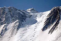 La cima del Monte Vinson, Antartide