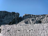 L'intaglio sulla cresta