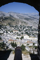 Vista dal castello di Argirocastro