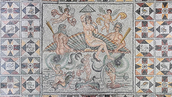 Mosaico di Venere al museo archeologico di Setif (antica Sitifis)
