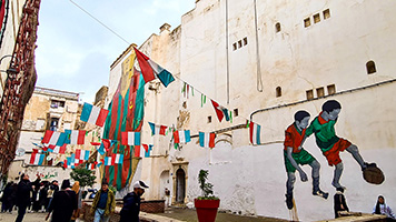 Piazzetta nella casbah di Algeri