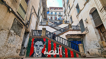 Scale nella casbah di Algeri