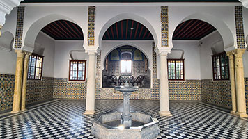 Sala nel museo nazionale del Bardo di Algeri
