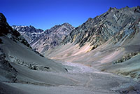 La valle de los Horcones