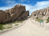 La Ruta 40 alla Quebrada El Cañon