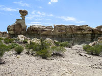 Il 'treno' a Ischigualasto