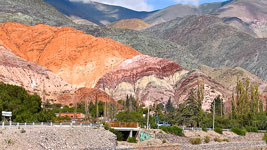Cerro dei sette colori a Purmamarca