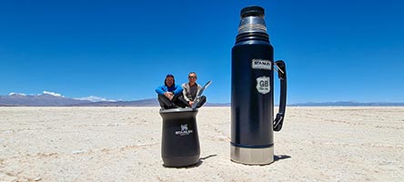 Giuseppe e Francesco a Salinas Grandes