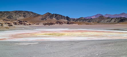 Laguna secca nei pressi della Laguna Grande
