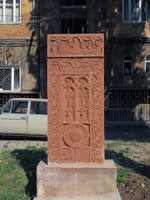 Khatchkars a Gyumri