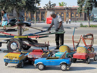 Giostra a Gyumri