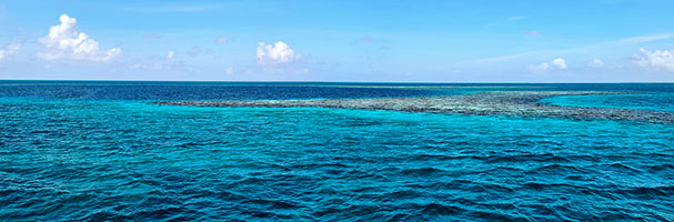 Panorama sul grande Buco Blu