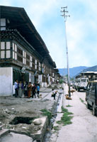 Paro, la strada principale