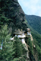 Dintorni di Paro, monastero di Taktshang