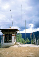 Dintorni di Paro, chorten