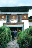 Ingresso ad un Gompa