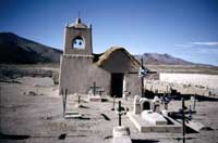 Chiesetta del villaggio di San Juan, presso il Salar de Chiguana