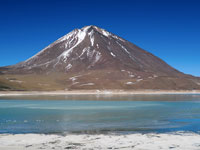 La laguna verde col Licancabur