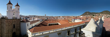 Panoramica di Sucre