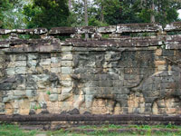 Angkor -Terrazza degli elefanti